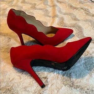 Chinese Laundry red heels, 10M